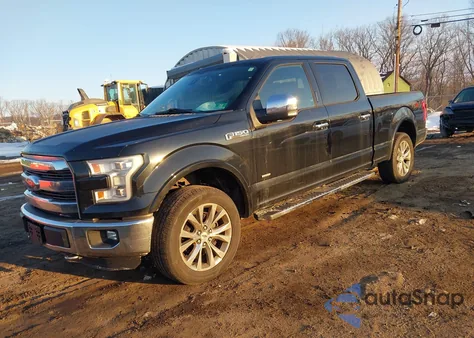 2016 Ford F-150 Lariat из США, поврежденный, VIN 1FTFW1EG8GKF87714